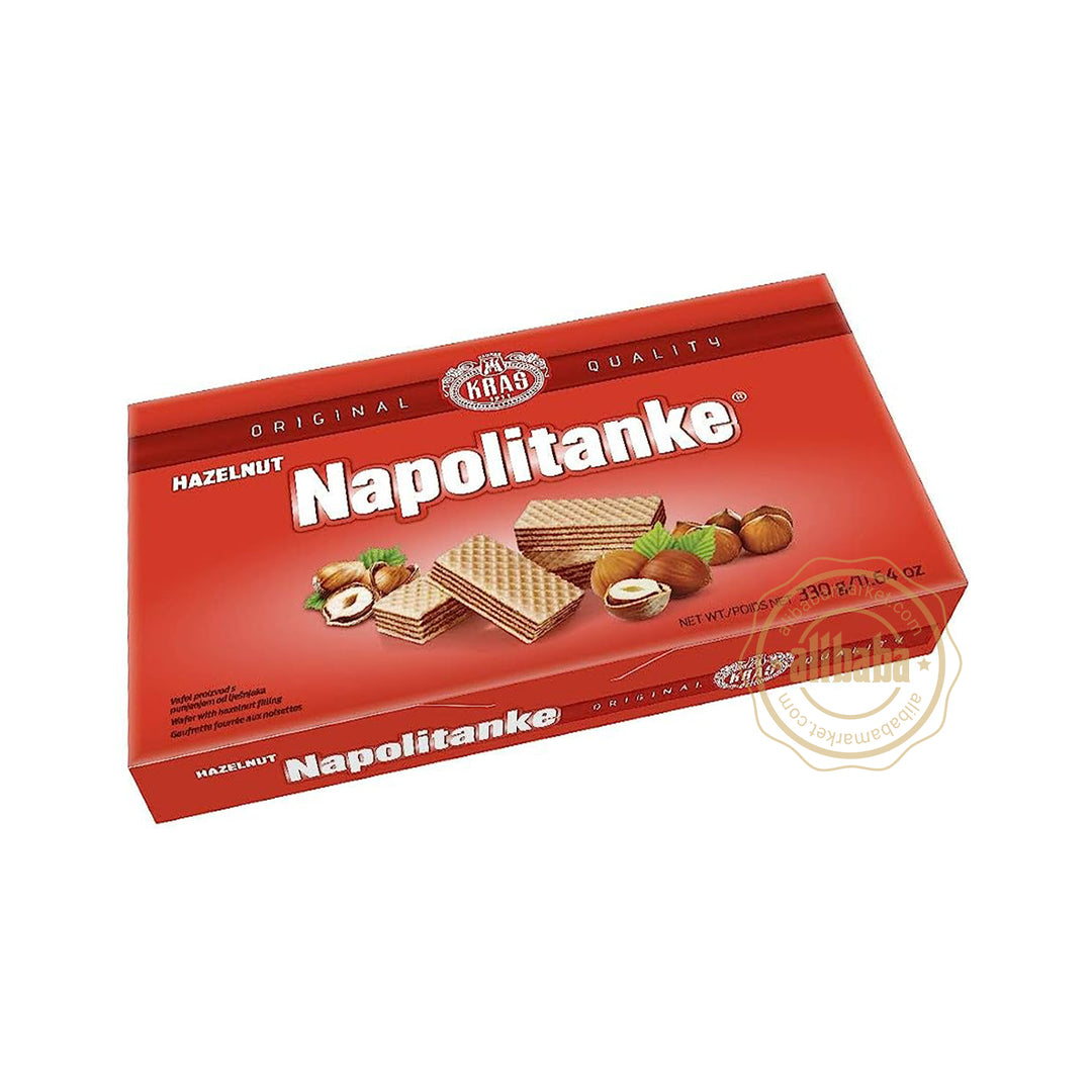 KRAS NAPOLITANKE HAZELNUT WAFERS 330GR