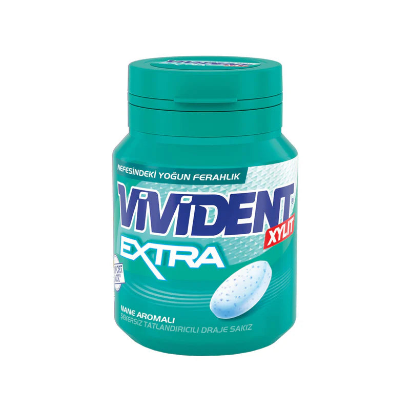 VIVIDENT XYLIT EXTRA GUM W GREEN MINT 67G