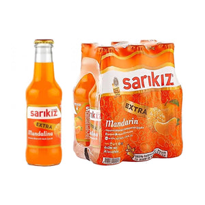 SARIKIZ MINERAL WATER MANDARIN 200ML GLASS X 6