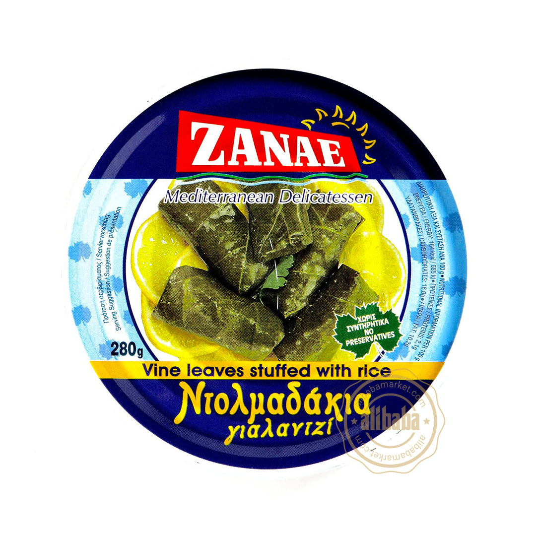 ZANAE VINE LEAVES STUFFED W RICE 280GR