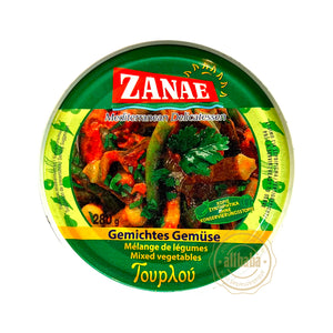 ZANAE MIXED VEGETABLES 280GR