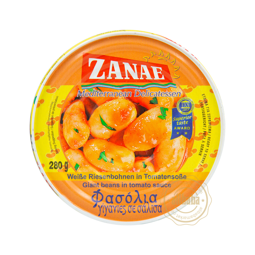 ZANAE GREEK GIANT BEANS IN TOMATO SAUCE 280GR