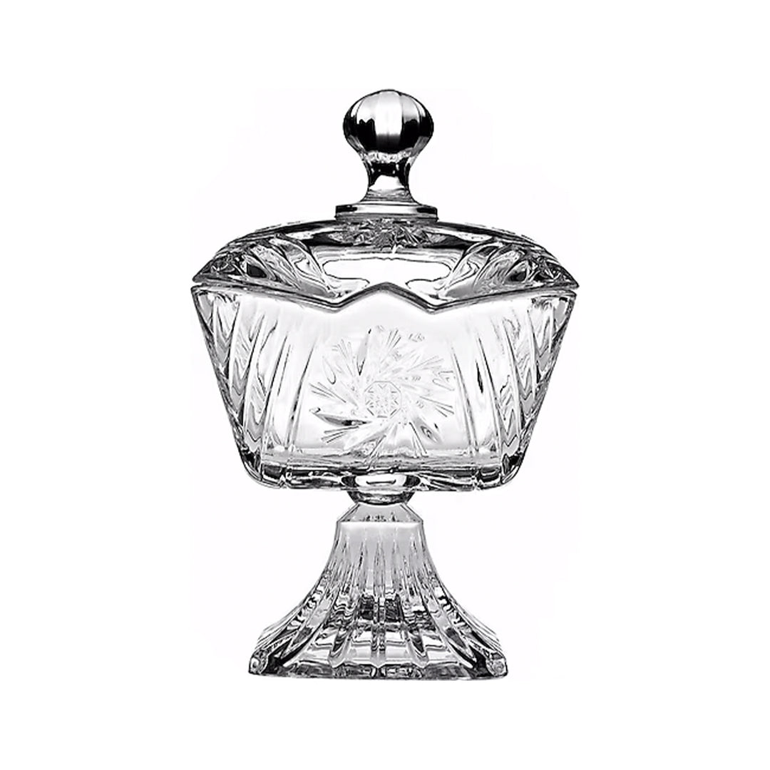 PASABAHCE STELLA GLASS SUGAR BOWL 95467