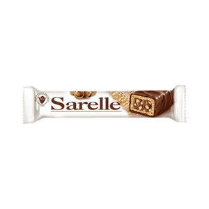 SARELLE H.NUT AND MILK CREAM FILLED CHOC WAFER 33GR