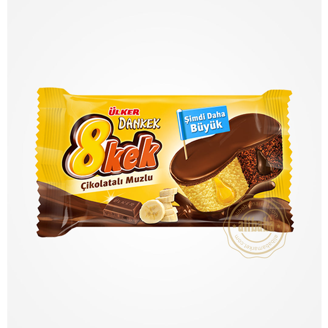 ULKER DANKEK 8 CAKE BANANA CHOC 55GR