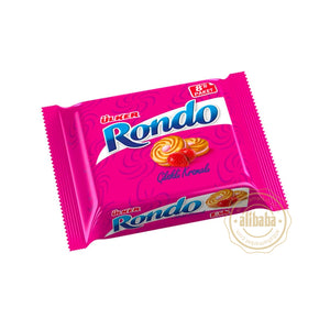 ULKER CREAM RONDO BISCUIT W STRAWBERRY 8PCK 488GR