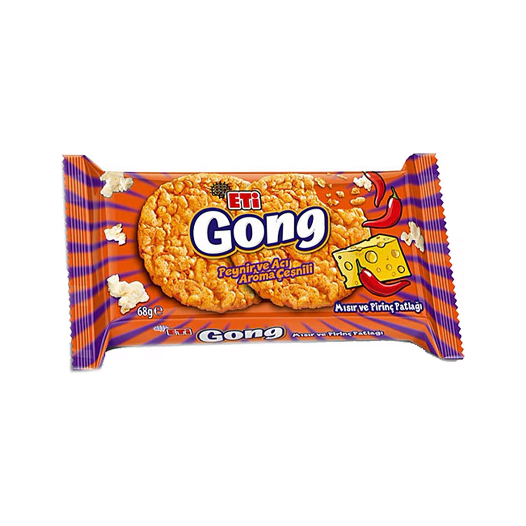 ETI GONG POPS CHEESE HOT 68G