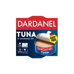 DARDANEL TUNA IN SUNFLOWER OIL 140GR