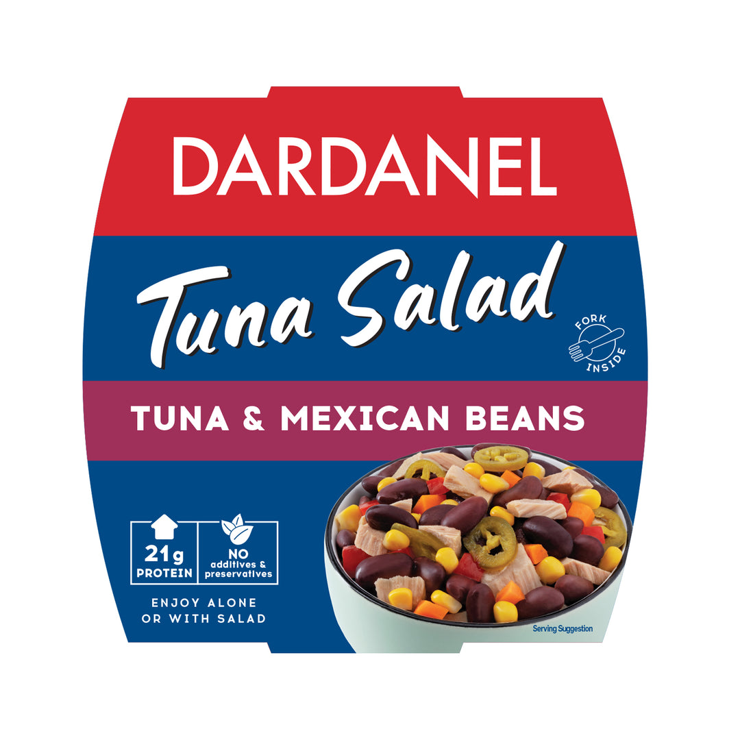 DARDANEL TUNA SALAD TUNA & MEXICAN BEANS 160G