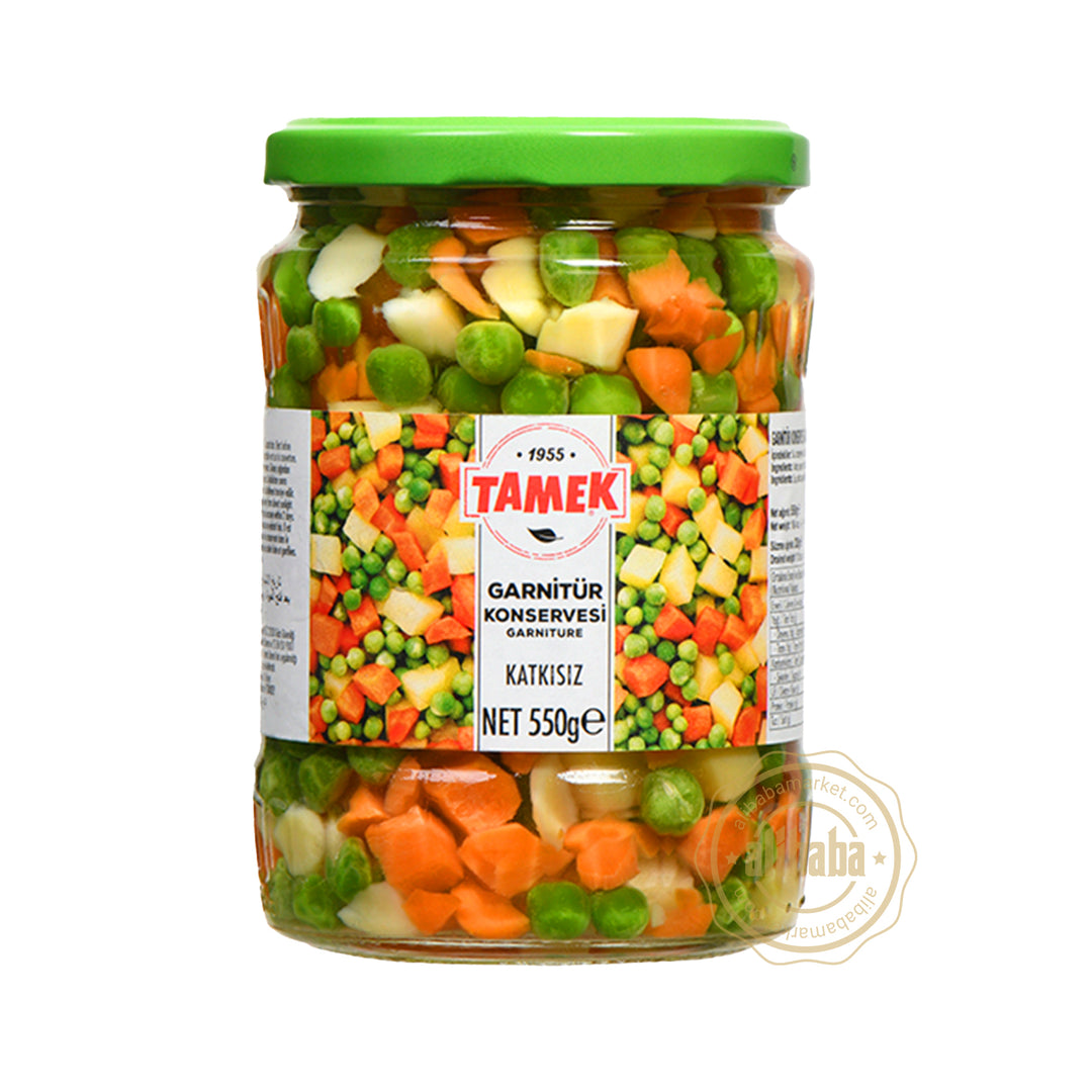 TAMEK GARNITUR 560GR GLASS - Altin Grocery Canned Food Tamek