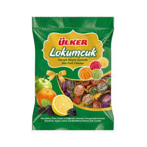 ULKER LOKUMCUK MIX FRUIT SOFT CANDY 350G