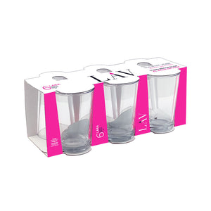 LAV WATER GLASS 6 PCS - Altin Grocery Glassware Lav