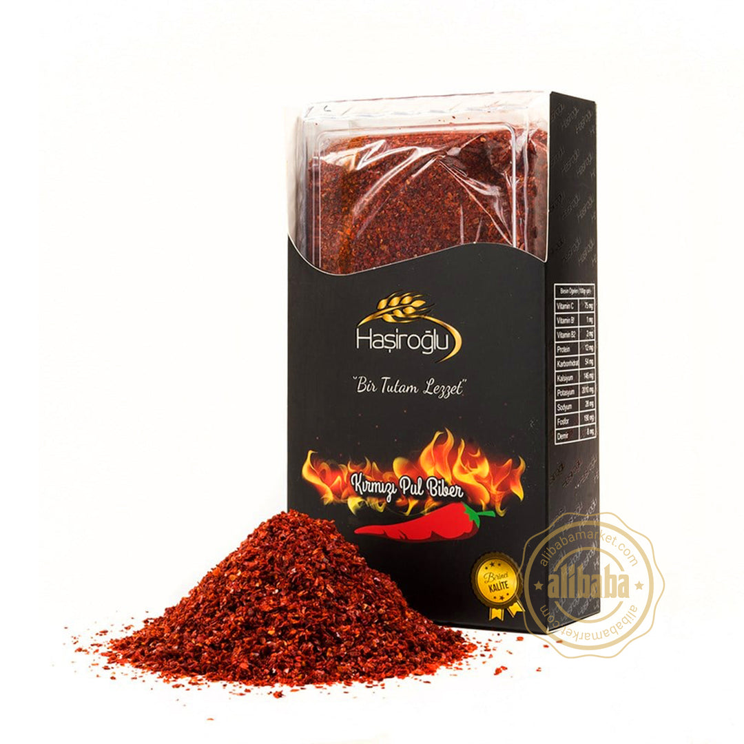 HASIROGLU PREMIUM RED PEPPER FLAKES 500GR