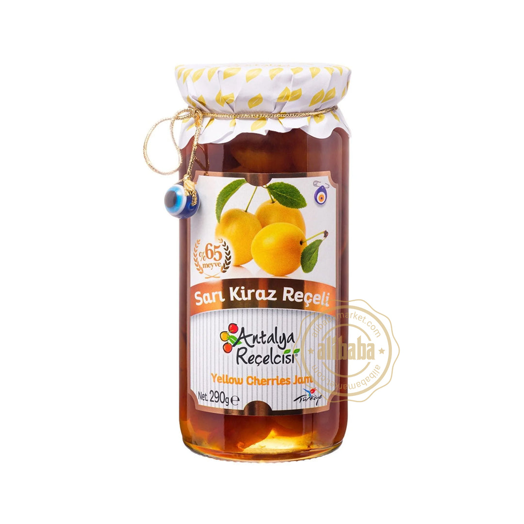 ANTALYA RECELCISI YELLOW CHERRY JAM 290GR %65 FRUIT