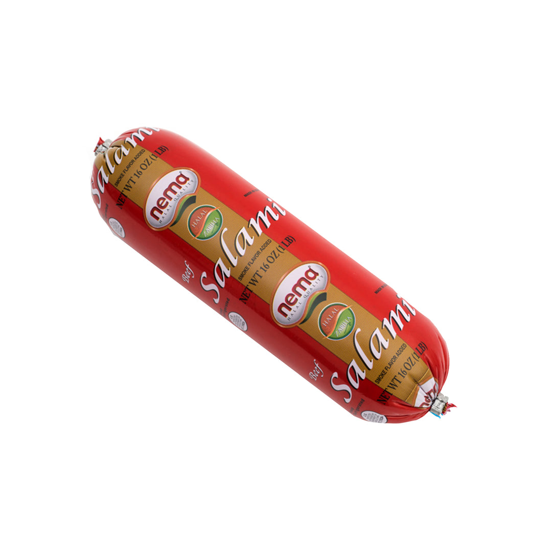 NEMA BEEF SALAMI, 1LB