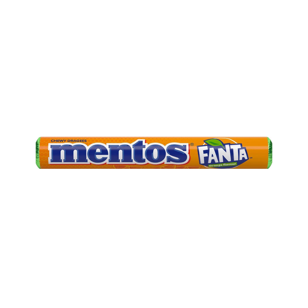 MENTOS CHEWY DRAGEES (ORANGE) 37.5G - Altin Grocery Gum Mentos