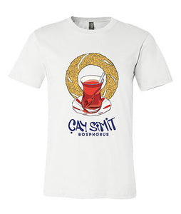 BOSPHORUS TEA AND SIMIT T-SHIRT